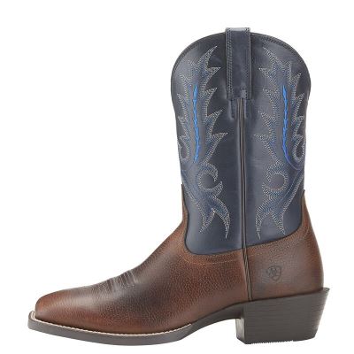 Ariat Sport Outfitter - Western Laarzen Bruin / Donkerblauw Heren - 35513-495